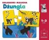Układanki malucha. Dżungla. Puzzle 20 elementów